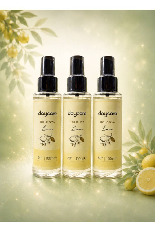 Limon Kolonyası 80° 100 ml Sprey (3’lü Set)