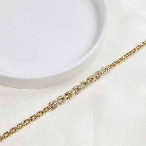 XUPING 7 MM KALP KEMER KORDON BİLEKLİK 16+3 CM GOLD