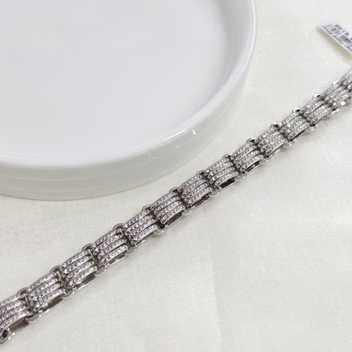XUPING 7 MM HALKALI BİLEKLİK 18+3 CM BEYAZ