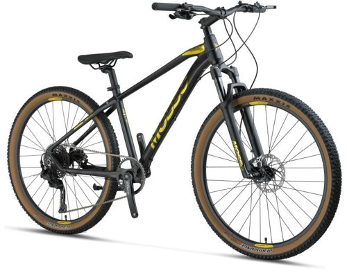 GOLD EDITION-27 CUES ERKEK DAĞ BİSİKLETİ 457H HD 27.5 JANT 9 VİTES MAT SİYAH GOLD