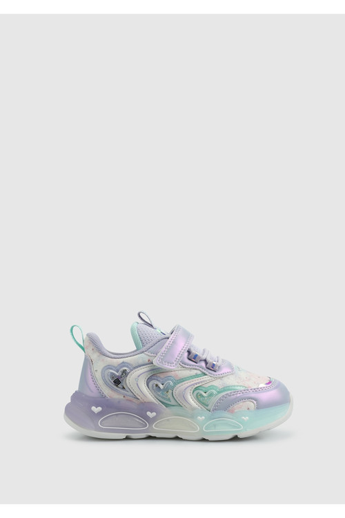 Lila Kız Çocuk Sneaker