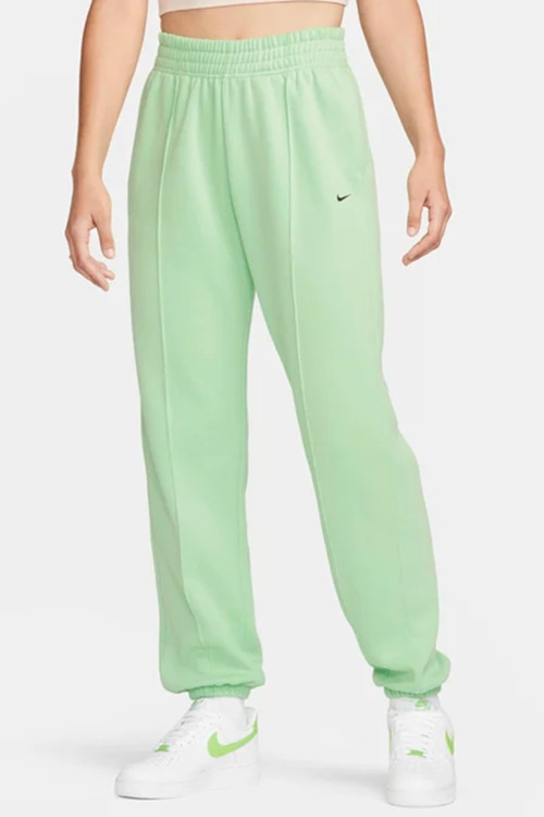 Sportswear Fleece Loose Fit Women's Pant Kadın Bol Kesim Eşofman Altı Yeşil