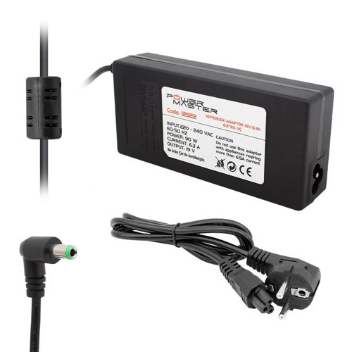 PM-12922 Toshiba Uyumlu 19V 6.3A Notebook Adaptörü 6.3X3.0Mm Uçlu Şarj Cihazı