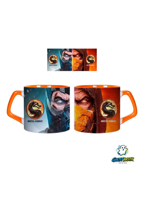 Mortal Kombat Kupa Bardak | Tek Adet 0889
