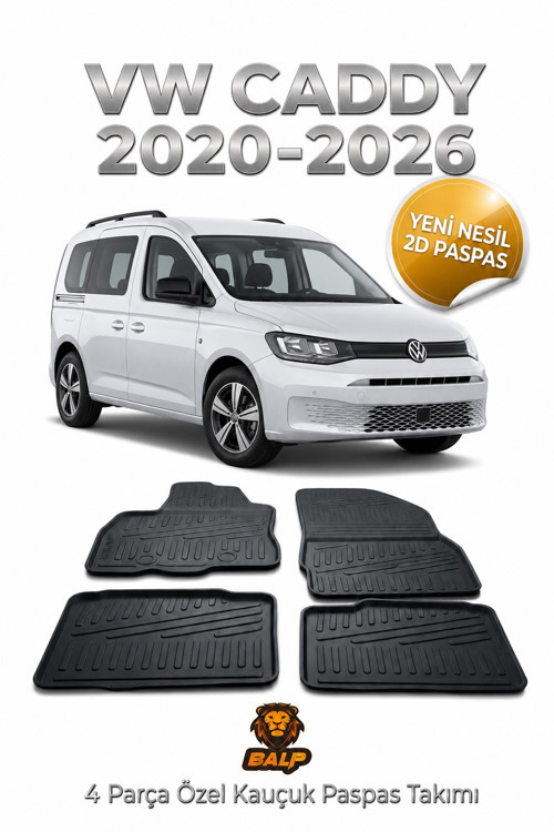 Vw Caddy 2020-2026 2D Paspas
