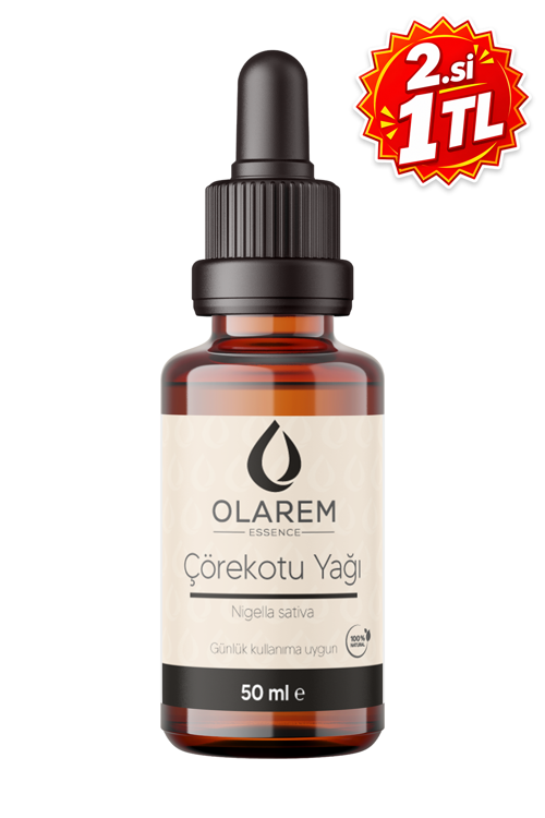 Çörekotu Yağı (Nigella sativa) Yoğun Esans Yağı 30 ml Damlalıklı Cam Şişe