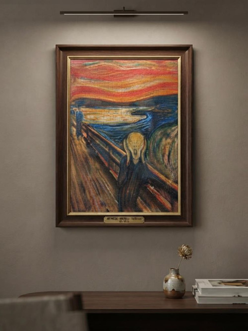 Ünlü Eserler Serisi: Çığlık (1000 Parça Art Puzzle) - Duvarınızdaki Sanat