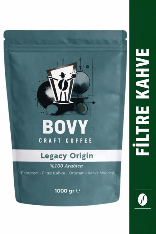 Legacy Blend %100 Arabica Filtre Kahve 1 kg Öğütülmüş - Özel Gurme Seri