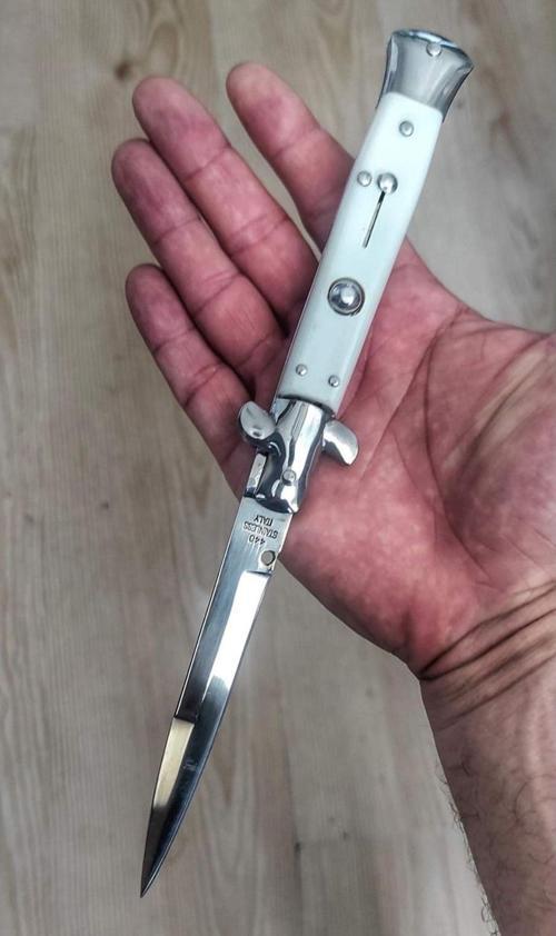 Italyan Beyaz Ak Steletto