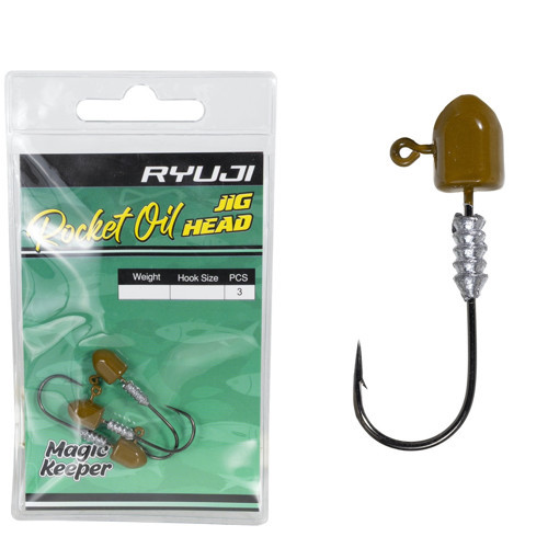 Rocket Oil Jighead 5gr #1/0 (3 Adet)
