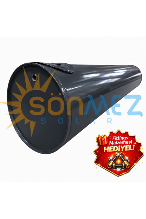 Solar Enerji Vakum Tüplü Güneş Enerjisi 100 Lt Soğuk Su Deposu Şamandıra Deposu (SADECE DEPO)