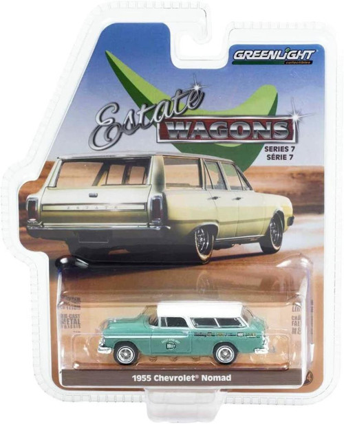 1955 Chevrolet Nomad Holley Estate Wagons Series 7 1:64 Model Araba