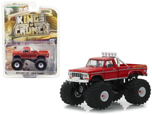 Kings of Crunch - God of Thunder - 1979 Ford F-250 1/43 Model Araba