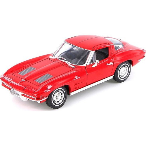 1:24 1963 Kırmızı Chevrolet Corvette