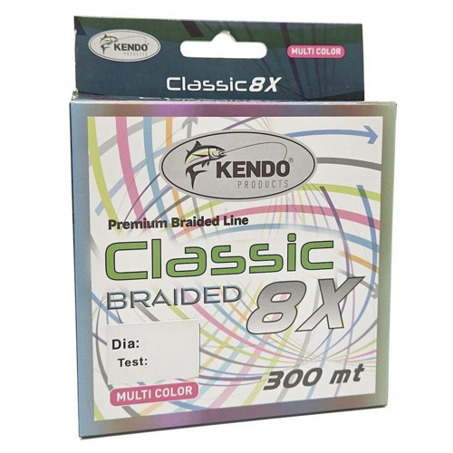 Classic 8x 300mt MultiColor Örgü İp 0,25 MM