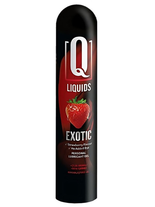 Excotic Çilek Aromalı Kayganlaştırıcı Jel 125 ml