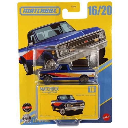 Koleksiyon Araçlar 1968 CHEVY C10 GBJ48 - JJW06