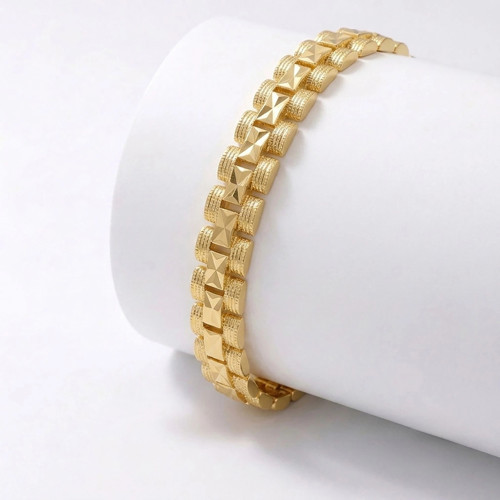 Nexa 24K Gold Kaplama 8 mm Kadın Bileklik 3351KBV5D3
