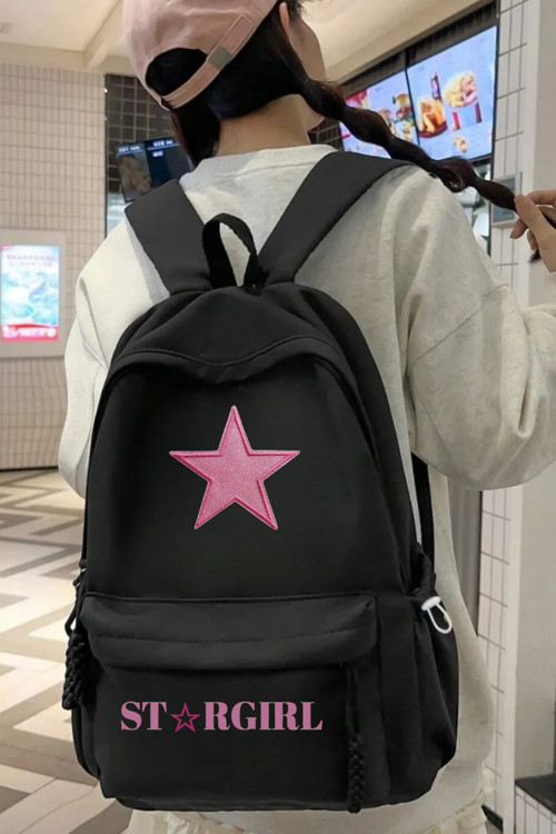 Star Detail Baskılı Okul, Dershane, Kurs Sırt Çantası