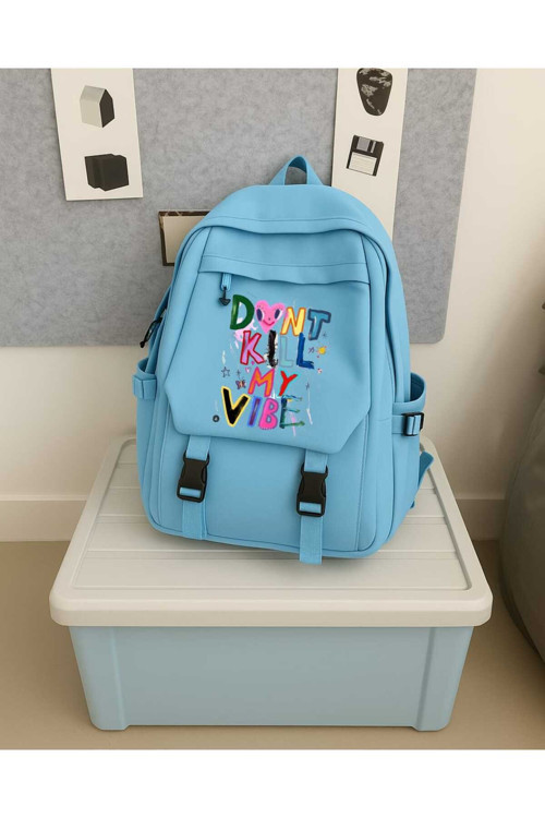 Cute Design Baskılı Palaska Sırt Okul Çantası