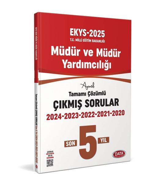 2024 MEB EKYS Müdür ve Yardımcılığı Son 5 Yıl Çıkmış Sorular Data Yayınları