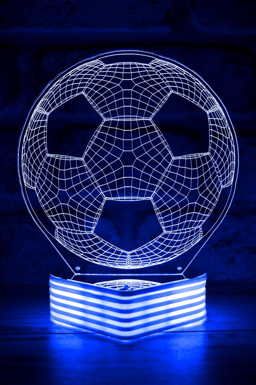 Futbol Topu 3d Lamba