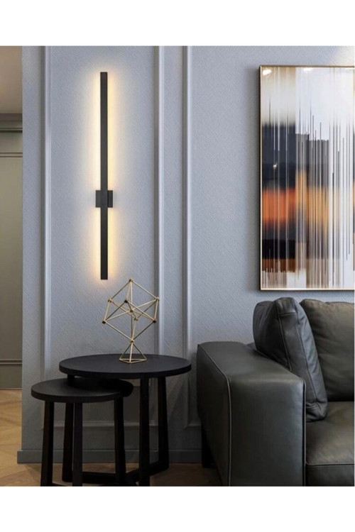 Modern Led Duvar Aplik 3000k Siyah
