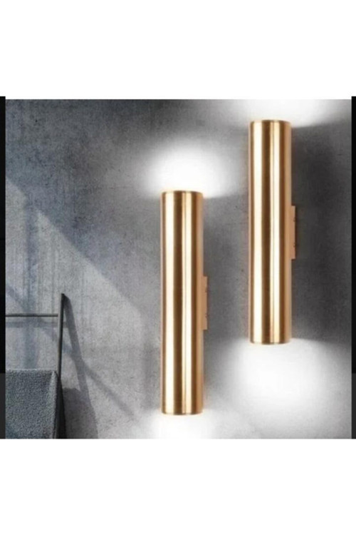 Parlak Gold Parlak Altın Led Çift Yön Led Aplik Ampul Dahilidir Tek Fiyatı