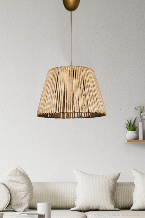 Esparfa Handmade Tekli Sarkıt Natural