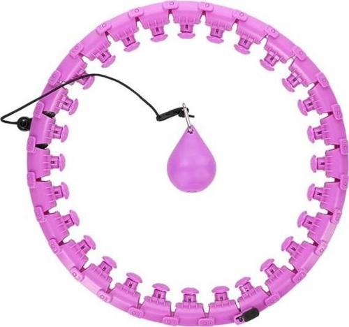 Masajlı Hula Hoop Egzersiz Halkası - Egzersiz Çemberi - Bel Bölgesi Ayarlanabilir - Hulahop