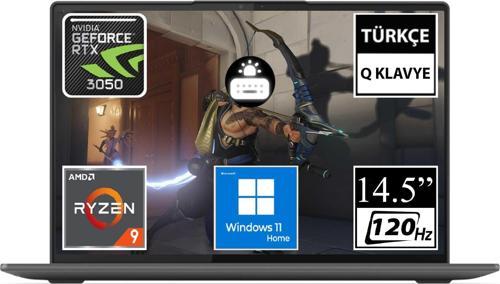 Slim 7 ProX 82V20003US Ryzen9 6900HS 32GB 1TB RTX3050 14.5" Touch W11H Taşınabilir Bilgisayar