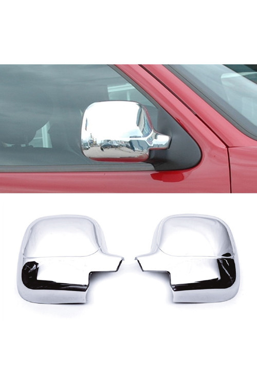Citroen Berlingo 1996-2008 Arası Abs Plastik Krom Kaplama Ayna Kapağı 2 Prç