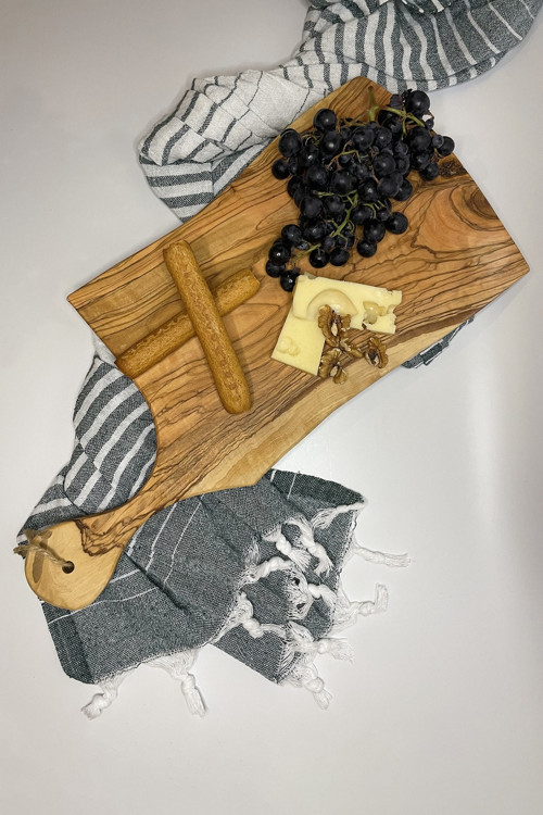 Home Zeytin Ağacı El Yapımı Doğal Kesme Tahtası