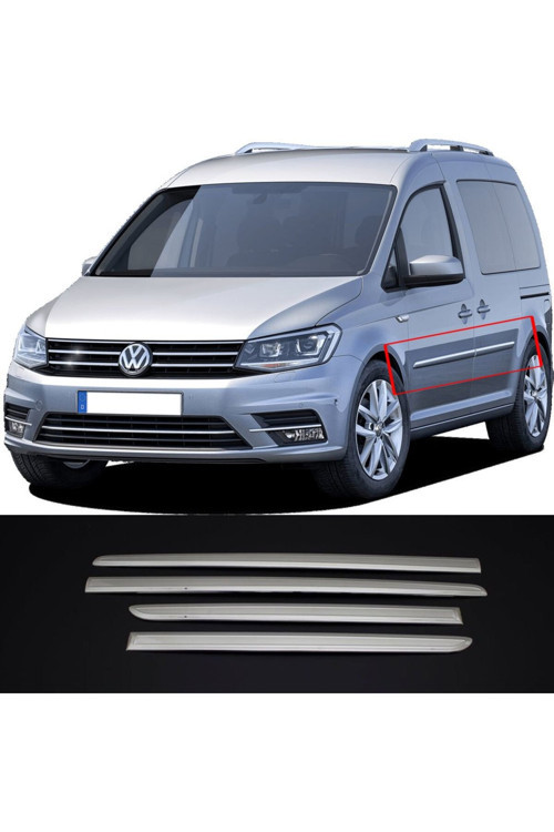 Volkswagen Caddy Yan Kapı Çitası Kromu Nikelajı 2015 Sonrası