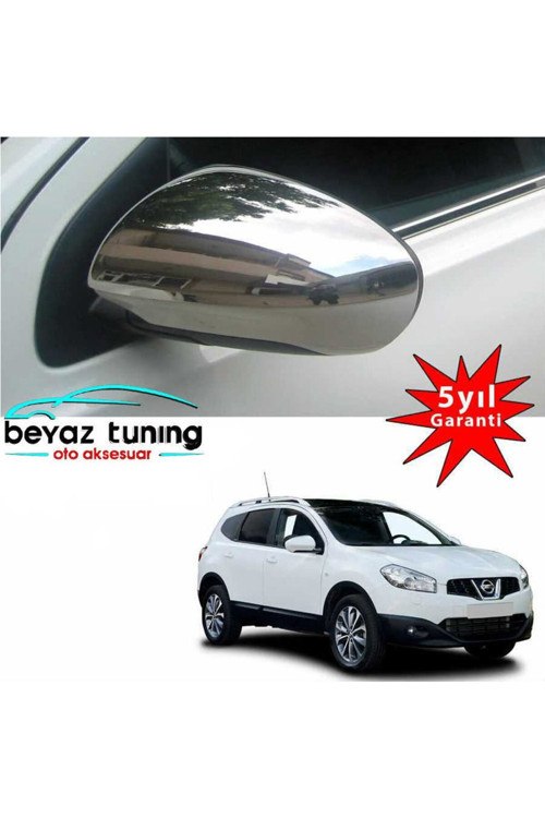 Nissan Qashqai Ayna Kapağı Kromu Nikelaj 2009-2014