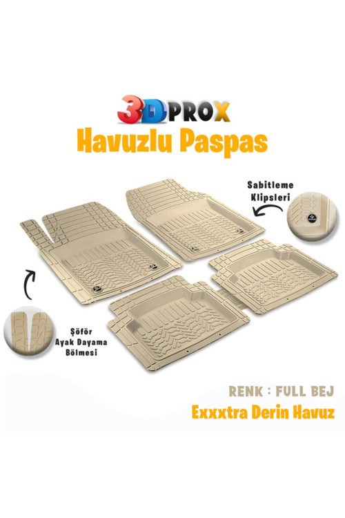 Opel Vectra 2004 Model Prox 4d Havuzlu Paspas Full Bej