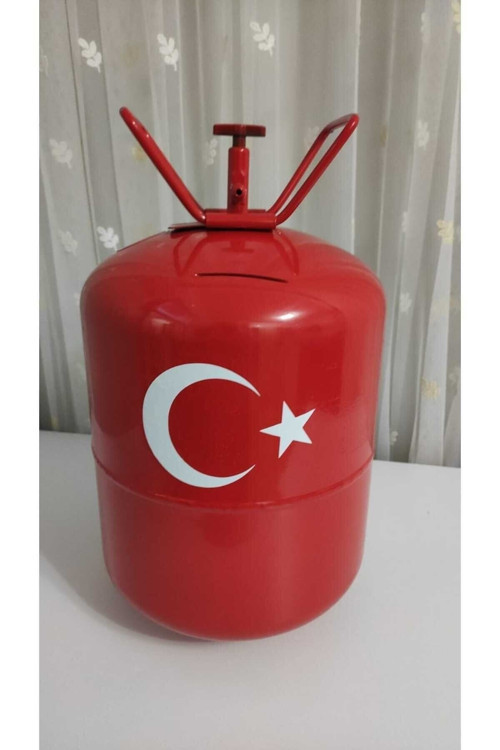 Kırmızı Tüp Figürlü Kumbara