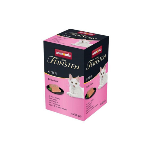 VomFeinsten Karışık Etli Pate Yavru Kedi Konservesi 100 Gr x 6 Adet