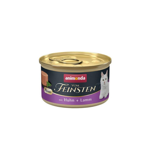 VomFeinsten Tavuklu ve Kuzulu Yetişkin Kedi Konservesi 85 Gr