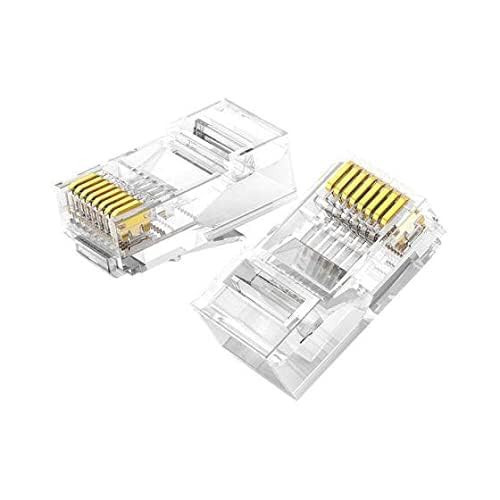 Tkz Cat5 Cat6 Rj45 COB8P Jack Ethernet İnternet Modem Kablosu Soketi Network Tüm Cat5 Cat6 Uyumlu Soket RJ45 Jack (20)
