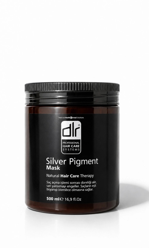 DLR Silver Pigment Saç Maskesi | Boyalı ve Röfleli Saçlar İçin Özel Olarak Geliştirilmiş
