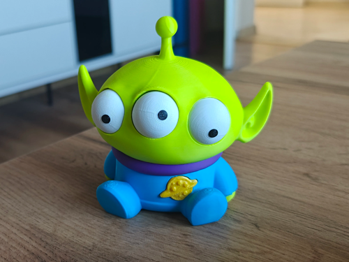 Goofy Alien Oyuncak Hikayesi Toy Story Hareketli Gözlü Figür 20 CM