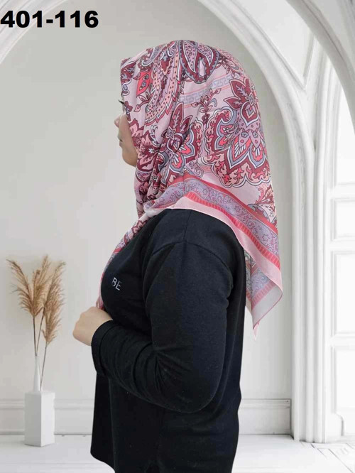 Etnik Desen Soft Eşarp 401-116