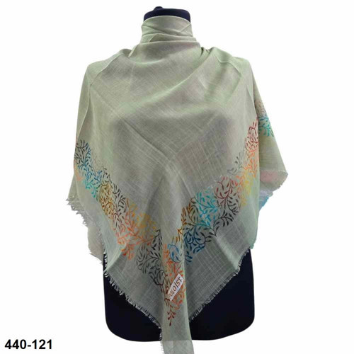 Polo İst Desenli Flamlı Eşarp 440-121