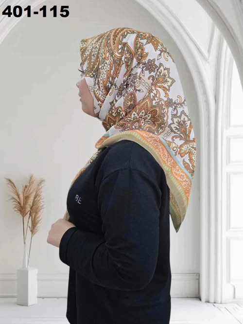 Etnik Desen Soft Eşarp 401-115