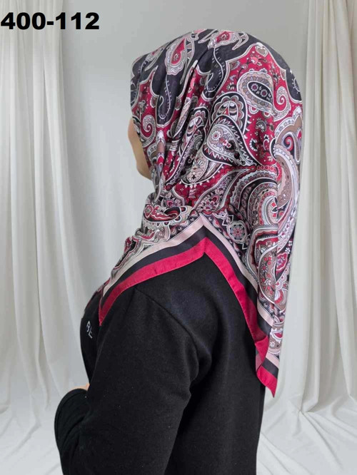 Etnik Desen Soft Eşarp 400-112