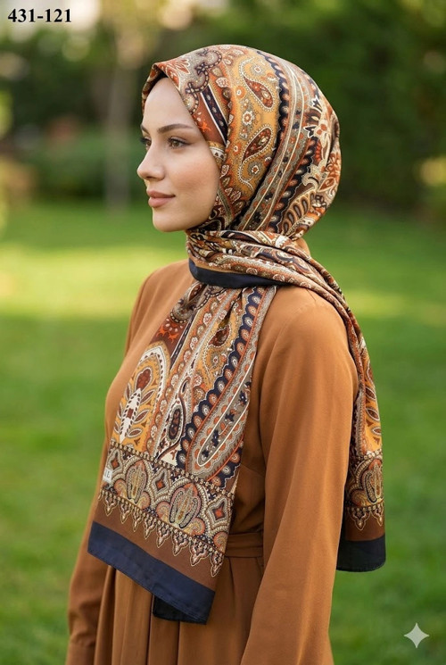 Etnik Desen Soft Şal 431-121