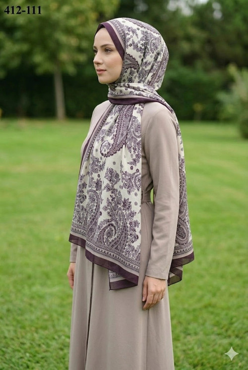 Etnik Desen Soft Şal 412-111