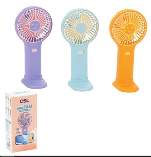 CS-39 Şarjlı Mini Fan Mor