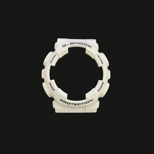 G-Shock Parlak Ga-100 Ga-110 G-8900 Parlak Beyaz Shock Lastiği Kasa Silikonu